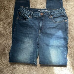 INC International Concepts Dark Blue Skinny Jeans